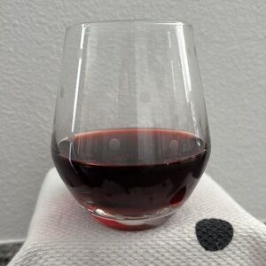 Kate Spade New York Larabee Dot Lenox Stemless Wine Glasses Set of 4 12OZ